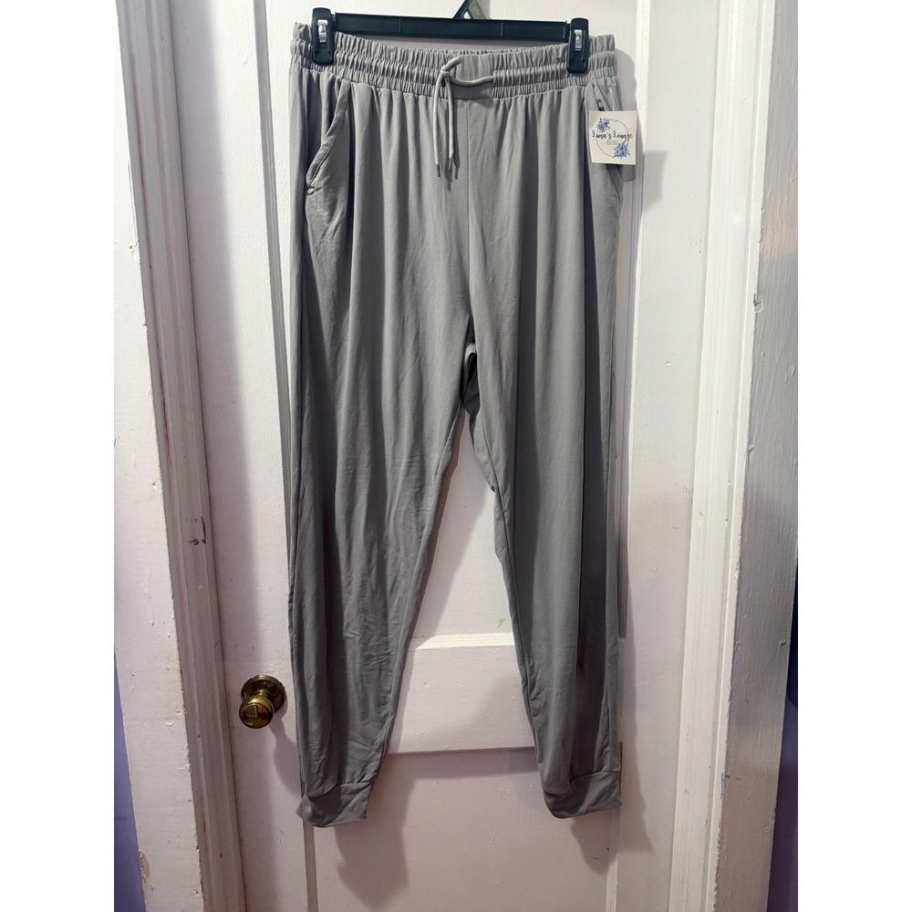 Leggings Depot Gray Joggers in 2X NWT JGAX-Gray